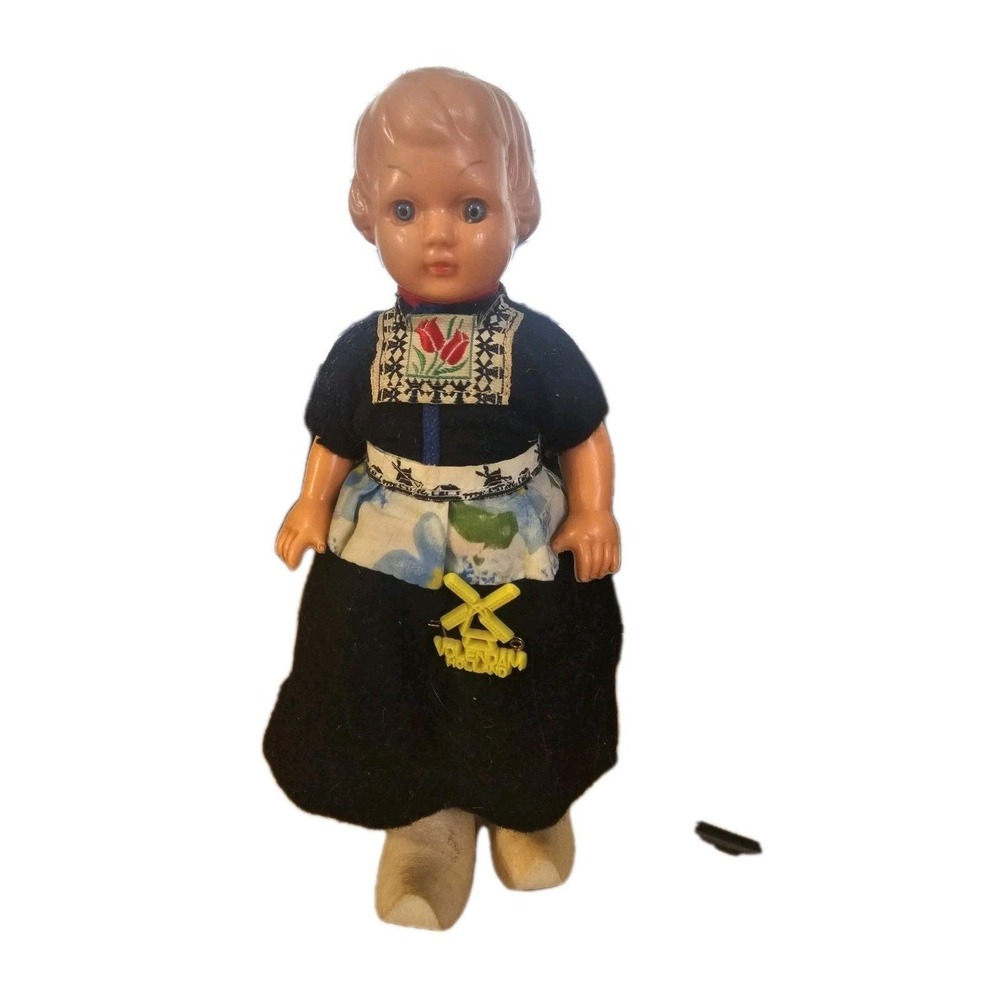 Celluloid Dutch Girl Doll Italy Michael Querzola M&Q vintage 1950s